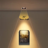 Munich Series Downlight Led Lamp Indoor Recessed Led Ceiling  Light Spot Light For Bedroom Living Room Hall Corridor 7W 12W 15W