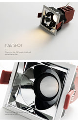 Munich Series Downlight Led Lamp Indoor Recessed Led Ceiling  Light Spot Light For Bedroom Living Room Hall Corridor 7W 12W 15W