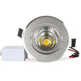 LED 2 pcs Spot Downlight 5W 7W 10W Silver Chrome Recessed lighting for home office hotel etc