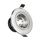 LED 2 pcs Spot Downlight 5W 7W 10W Silver Chrome Recessed lighting for home office hotel etc