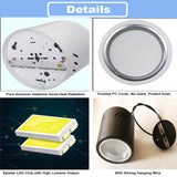 Surface Mounted 9W 12W 15W 18W GD 4pcs LED downlight AC220V Ceiling Lamps Driverless Led Downlight 220V Ceiling Fixtures Lighting
