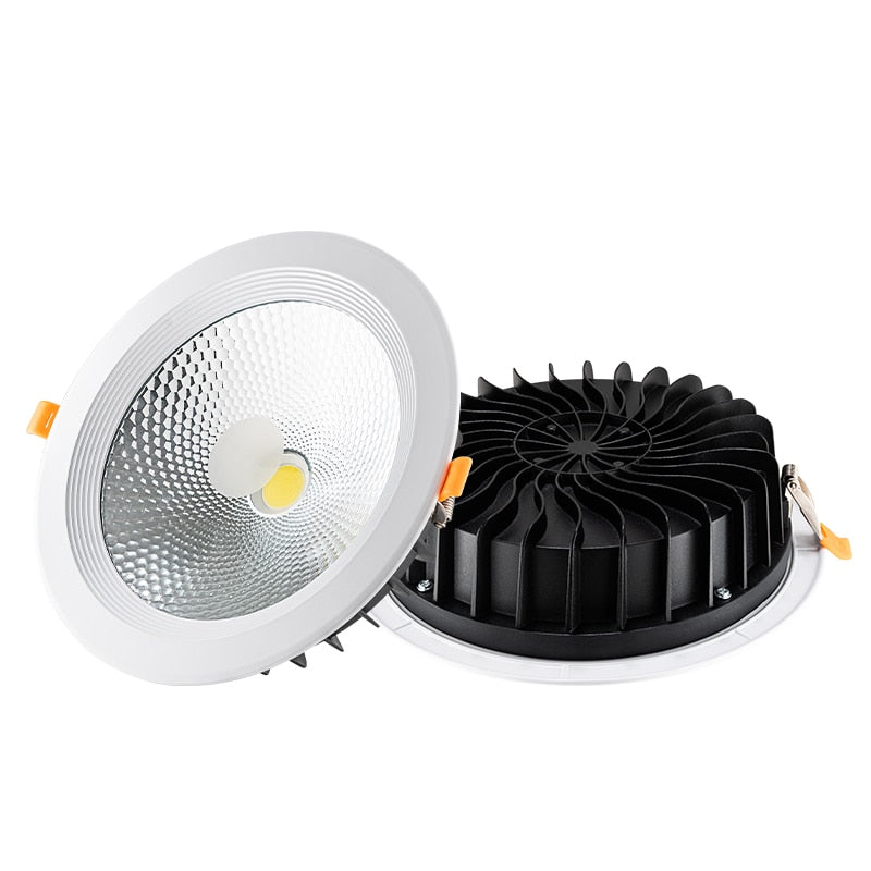 LED Downlight Recessed Round Aluminum LED Ceiling Lamp High Brightness 7W 10W 15W 20W 30W 36W Spotlight Warm Cold White 220-240V