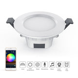 LED Downlight APP control 16 kinds RGBWW 4.5w Round Recessed Lamp 100V-264V Led Bulb Bedroom Kitchen Indoor LED Spot Lighting