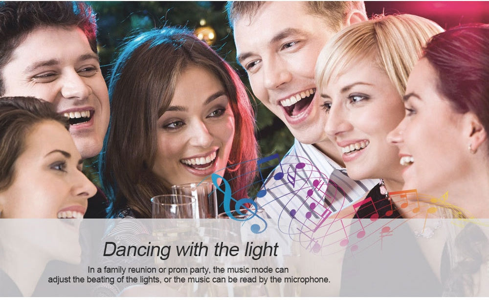 LED Downlight APP control 16 kinds RGBWW 4.5w Round Recessed Lamp 100V-264V Led Bulb Bedroom Kitchen Indoor LED Spot Lighting