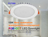 Miboxer 6W/9W/12W/15W/18W RGB+CCT LED Downlight Dimmable LED Ceiling Spotlight AC110V 220V FUT063/FUT066/FUT068/FUT069/B8/iBox1