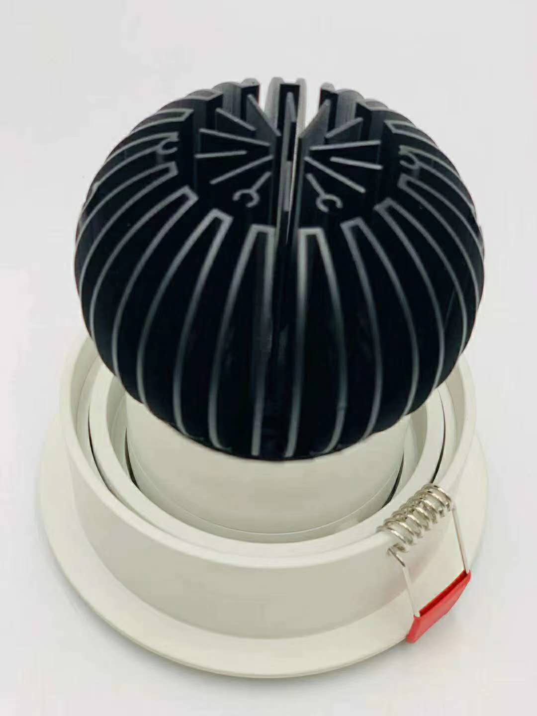 Ceiling Downlight Epistar LED Recessed Ceiling Lamp Spot Light for Home Illumination Dimmable AC110V-220V 7W 12W Aluminum 2years