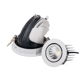 KHLITEC 5W 7W 10W 12W 15W Adjustable LED COB Downlight Rotatable LED Trunk Light Gimbal Gimble Direction Adjustable Spotlight