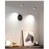 KHLITEC 5W 7W 10W 12W 15W Adjustable LED COB Downlight Rotatable LED Trunk Light Gimbal Gimble Direction Adjustable Spotlight