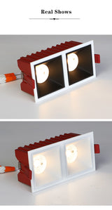 Led Lights Lamp Recessed In Spot Led Downlight Dimmable Indoor High Quality Lighting 7W 12W For Living Room Bedroom Corridor