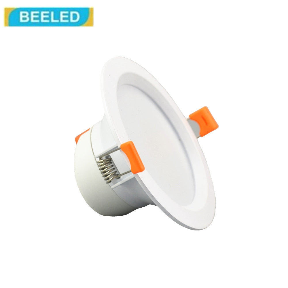 LED Downlights 5W 7W 9W Warm white Pure white Cool white dimming changable 6 pack smart lamp 3colors SMD LED ceiling lamp