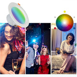 WiFi Smart LED Down light RGB CCT AC110-265V Ceiling Downlights 5W 7W 9W APP Remote Changing Color Home Lighting Decoration