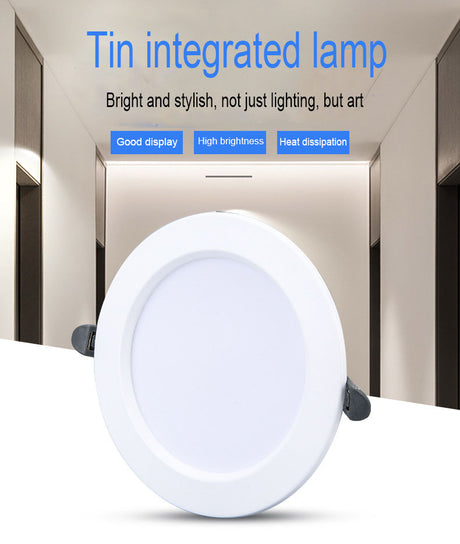 New LED Downlight 220V 230V 240V Round Recessed Lamp 3W 5W 7W 9W 12W 15w 18W Led Bulb Bedroom Kitchen Indoor LED Spot Lighting