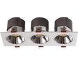 COB LED Downlight CRI92 3 Heads Anti-glare LED Spotlight 21W 36W Dimmable 110V 220V Ceiling Lamp For Shopping Mall Lighting