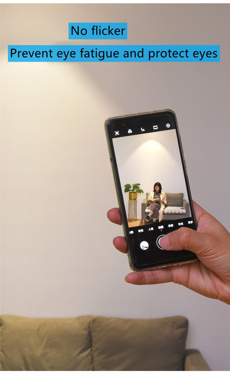 COB LED Downlight CRI92 3 Heads Anti-glare LED Spotlight 21W 36W Dimmable 110V 220V Ceiling Lamp For Shopping Mall Lighting