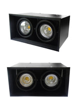 LED Downlight 14W 20W 30W Surface Mounted 1 Head 2 Head LED LED Grille Light AC85-265V COB LED Spot For Home Decor