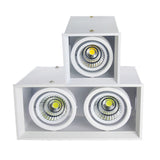 LED Downlight 14W 20W 30W Surface Mounted 1 Head 2 Head LED LED Grille Light AC85-265V COB LED Spot For Home Decor