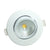  High Quality Round COB LED Spot Lamp 70mm Cutting Hole Recessed Led Downlight 5W 110V-230V Angle Adjustable for Office