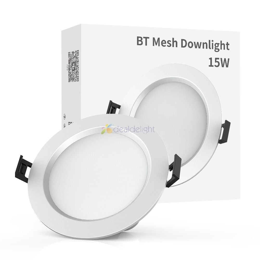 Magic Home 5W 9W 15W RGBCCT Bluetooth LED Downlight Recessed Dimmable AC110V 220V Smart Mesh led Ceiling Light