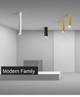 BWART Dimmable Cylinder LED Downlights 9W COB LED Ceiling Spot Lights AC85~265V LED Background Lamps Indoor Lighting