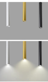 BWART Dimmable Cylinder LED Downlights 9W COB LED Ceiling Spot Lights AC85~265V LED Background Lamps Indoor Lighting