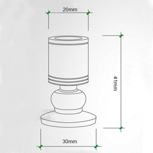 led spot light mini led downlight 10pcs/lot AC85-265V white or warm white cabinet led light RoHS CE 1W