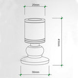 led spot light mini led downlight 10pcs/lot AC85-265V white or warm white cabinet led light RoHS CE 1W
