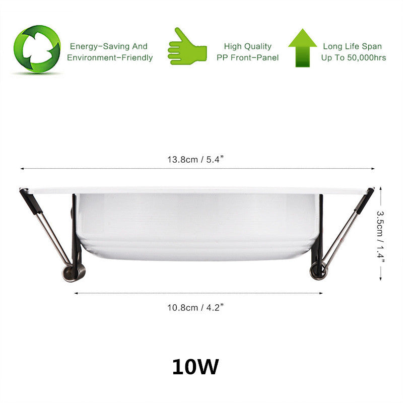 LED Downlight RGB Remote Control 5W/10W Ceiling Downlights Dimming Round Spot Lamp Bedroom Kitchen Indoor Ambient Lights