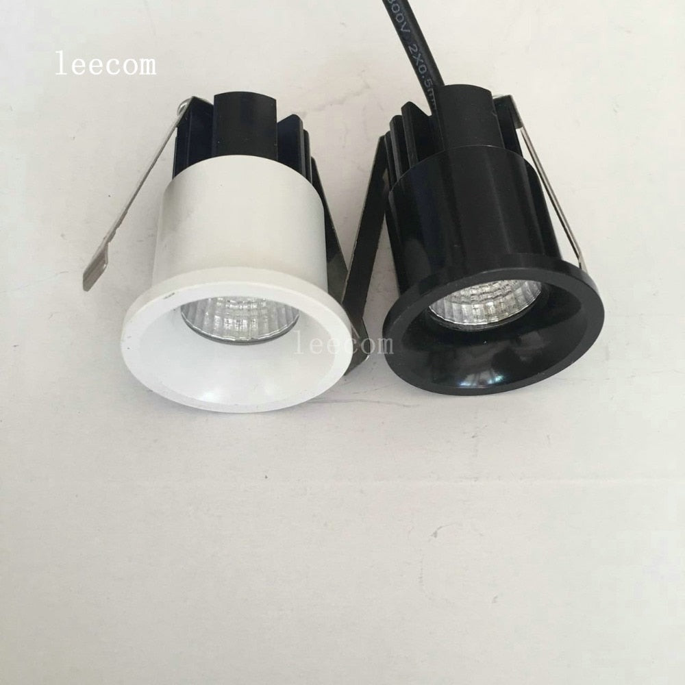 For Kitchen 10pcs/lot Dimmable Led Downlight Cob 3w Led Spot Light Decoration Ceiling Lamp Ac 110v 220v 3years Warranty Time