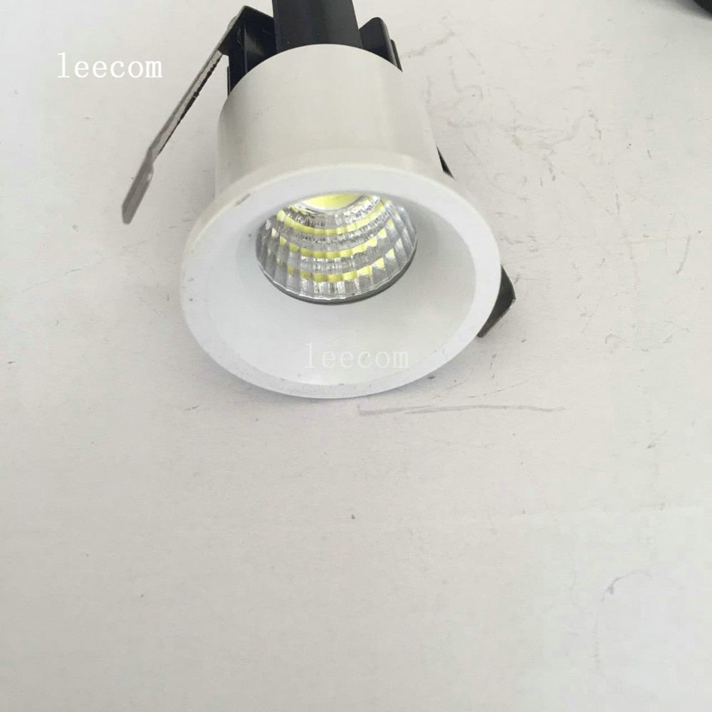 For Kitchen 10pcs/lot Dimmable Led Downlight Cob 3w Led Spot Light Decoration Ceiling Lamp Ac 110v 220v 3years Warranty Time