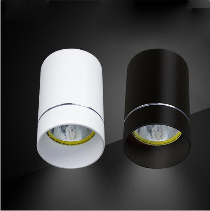 LED Downlights 7W 12W 15W Surface Mounted LED Ceiling Lamps Spot Light LED Downlights AC85V-265V