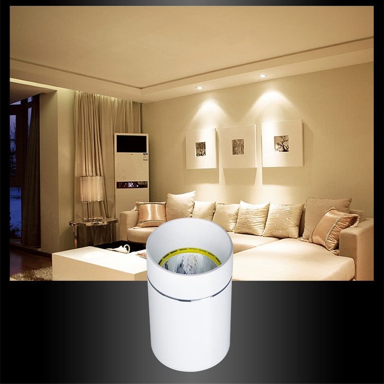 LED Downlights 7W 12W 15W Surface Mounted LED Ceiling Lamps Spot Light LED Downlights AC85V-265V