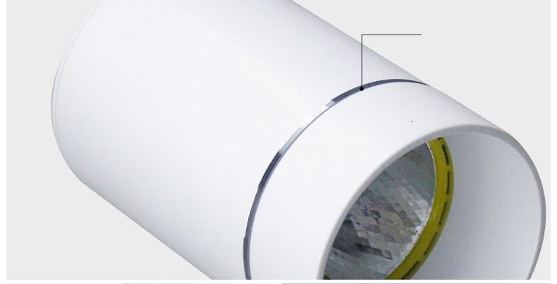 LED Downlights 7W 12W 15W Surface Mounted LED Ceiling Lamps Spot Light LED Downlights AC85V-265V