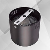 LED Black Surface Mounted Downlight COB Ceiling Spot Light for Hotel Villa Home Lighting