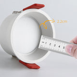 Dimmable Anti-Glare Recessed Downlight 3W 5W 7W 9W 12W 15W 18W Round AC220V Indoor Background LED Ceiling Spot Light