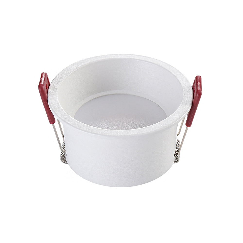 Dimmable Anti-Glare Recessed Downlight 3W 5W 7W 9W 12W 15W 18W Round AC220V Indoor Background LED Ceiling Spot Light