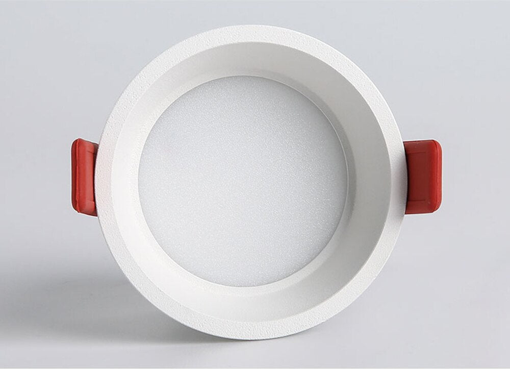Dimmable Anti-Glare Recessed Downlight 3W 5W 7W 9W 12W 15W 18W Round AC220V Indoor Background LED Ceiling Spot Light