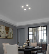 Dimmable Anti-Glare Recessed Downlight 3W 5W 7W 9W 12W 15W 18W Round AC220V Indoor Background LED Ceiling Spot Light