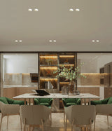 Dimmable Anti-Glare Recessed Downlight 3W 5W 7W 9W 12W 15W 18W Round AC220V Indoor Background LED Ceiling Spot Light