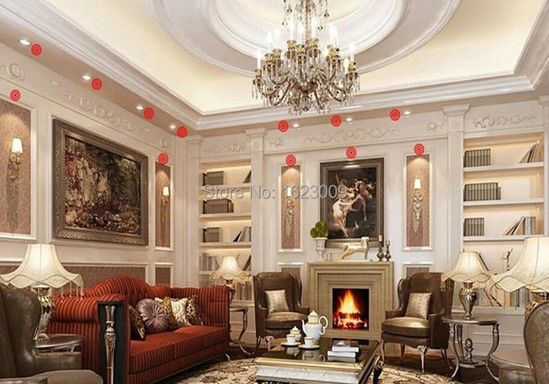 LED Downlight 3W dimmable LED cabinet light AC85V-265V mini LED spot downlight include LED drive CE ROHS ceiling lamp mini light