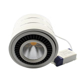 Dimmable COB Downlight 360 Degree Rotating 3W 5W 7W 10w 12w 15w COB Spot LED Light Surface Mounted Downlights LED Lights