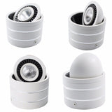 Dimmable COB Downlight 360 Degree Rotating 3W 5W 7W 10w 12w 15w COB Spot LED Light Surface Mounted Downlights LED Lights