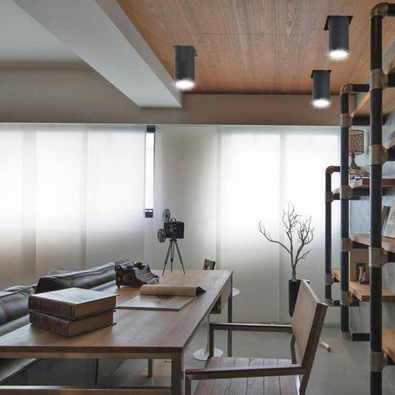 Surface Mounted LED Downlight 10W 15W AC110V AC220V AC240V COB LED Ceiling Spot Light Bedroom Indoor Lighting