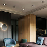 Round Dimmable Recessed LED Downlights 3W 5W 7W 9W 12W COB Ceiling Spot Lights AC85-265V Background Lamps Home illumination