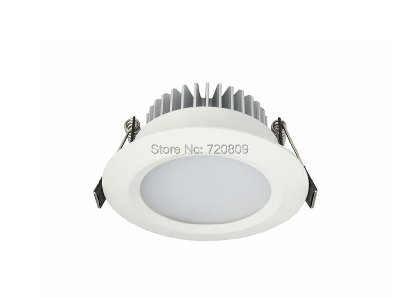 LED Downlight 10pcs/lot 5w Frosted White LED Downlight Recessed Ceiling Lamp Indoor Lighting AC85-265V