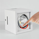 Square Dimmable COB LED Downlights 10W 20W LED Ceiling Lamps AC85~265V LED Ceiling Spot lights Surface Mounted Indoor Lighting