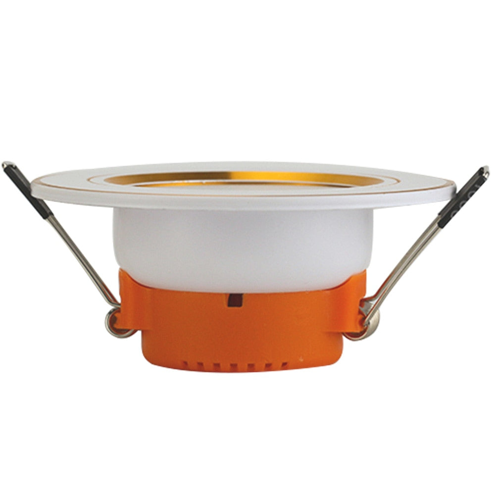 LED Down light Changeable 3W 4pcs Ceiling Recessed Light With Driver 3 Color Change Warm White Nature White Cool White