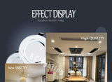 LED Down light Changeable 3W 4pcs Ceiling Recessed Light With Driver 3 Color Change Warm White Nature White Cool White