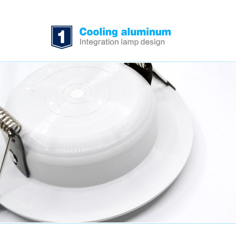 Led Downlight 5W 7W 9W 12W AC/DC 12V Ceiling lamp Recessed Cold  Natural Warm white Indoor Lighting