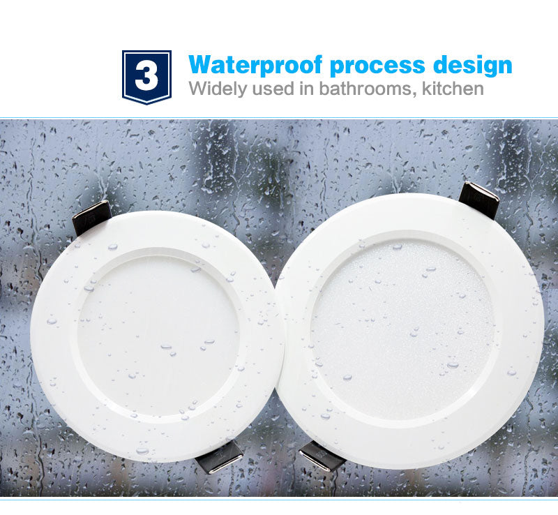 Led Downlight 5W 7W 9W 12W AC/DC 12V Ceiling lamp Recessed Cold  Natural Warm white Indoor Lighting