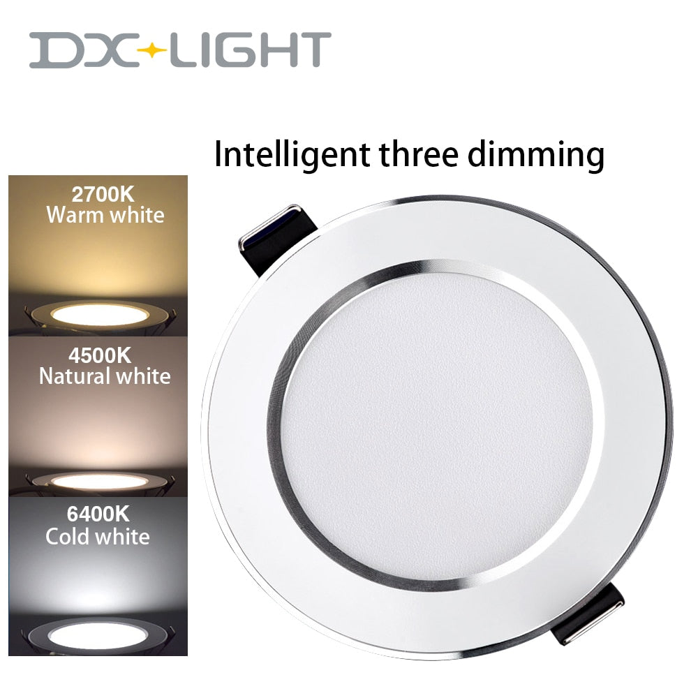 LED Downlight 5W 9W 12W 15W Round Recessed Lamp AC 220~240V Led Bulb Bedroom Kitchen Indoor LED Spot Light